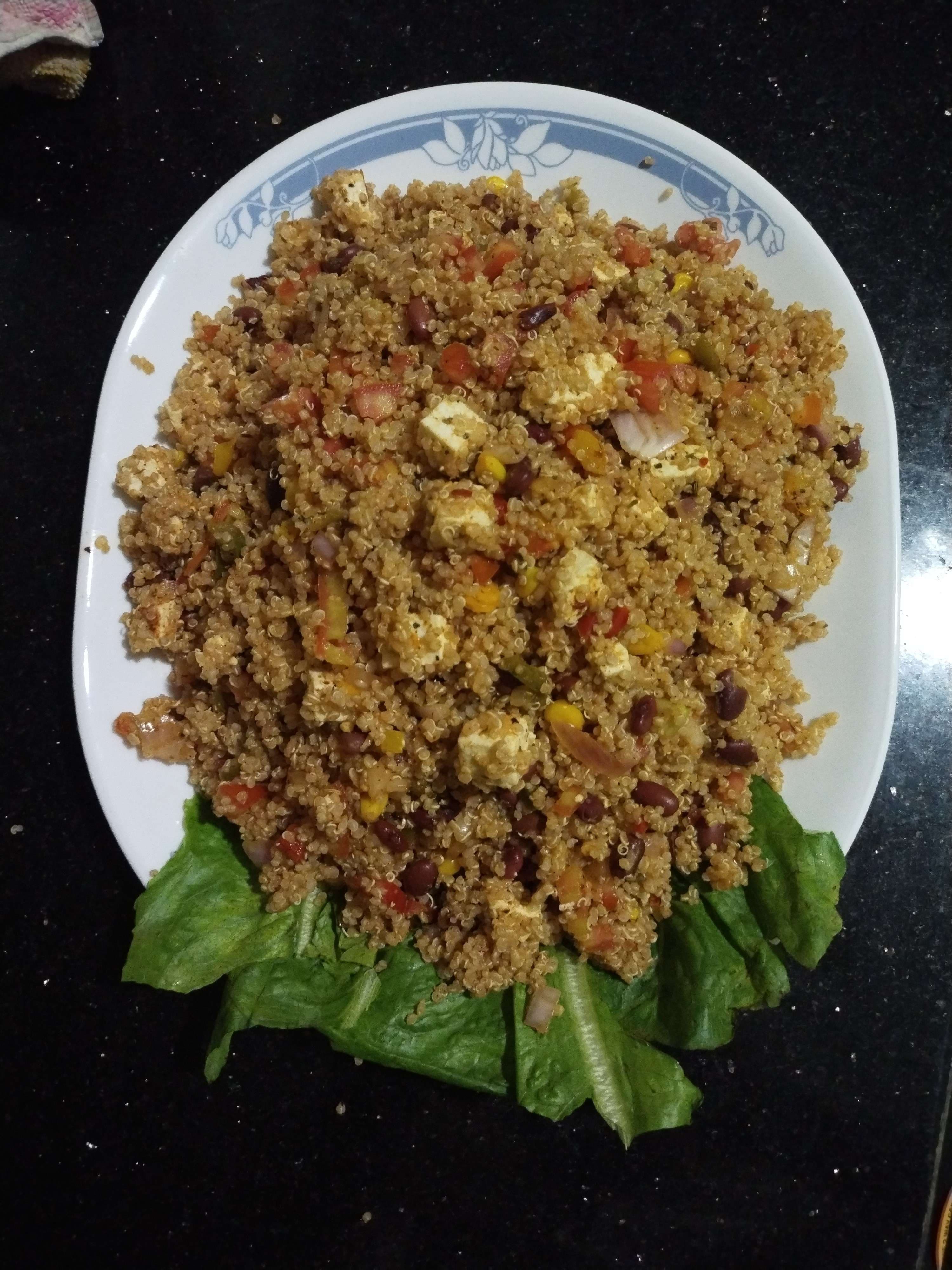 Tasty Quinoa Salad cooked by COOX chefs cooks during occasions parties events at home