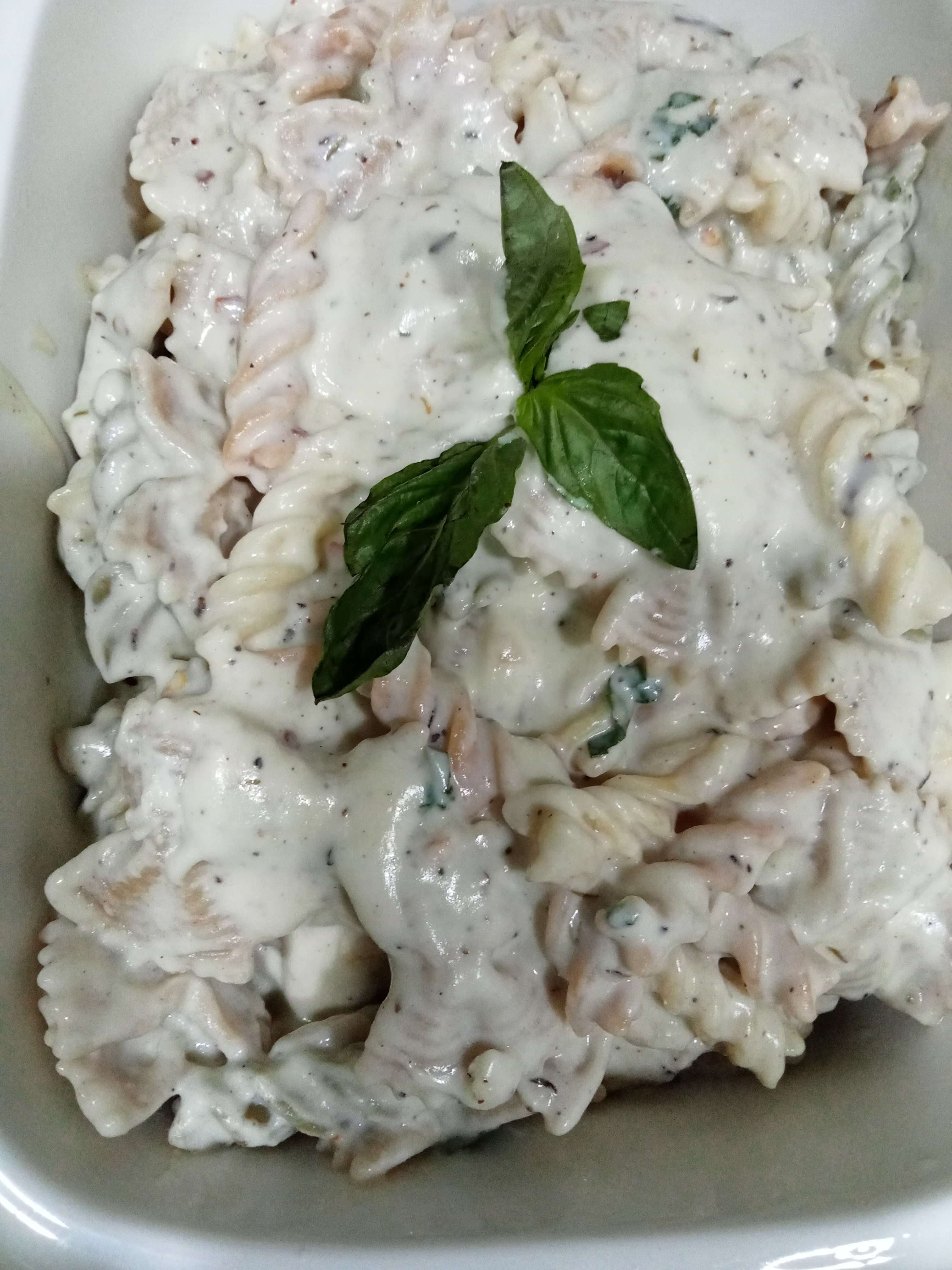 Tasty Pasta in White Sauce cooked by COOX chefs cooks during occasions parties events at home