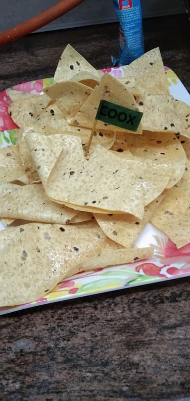 Tasty Salad, Papad cooked by COOX chefs cooks during occasions parties events at home