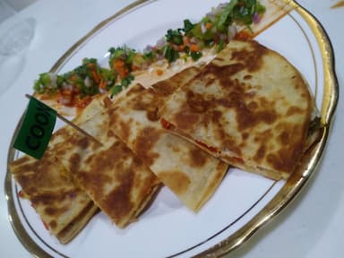 Delicious Veg Quesadillas prepared by COOX