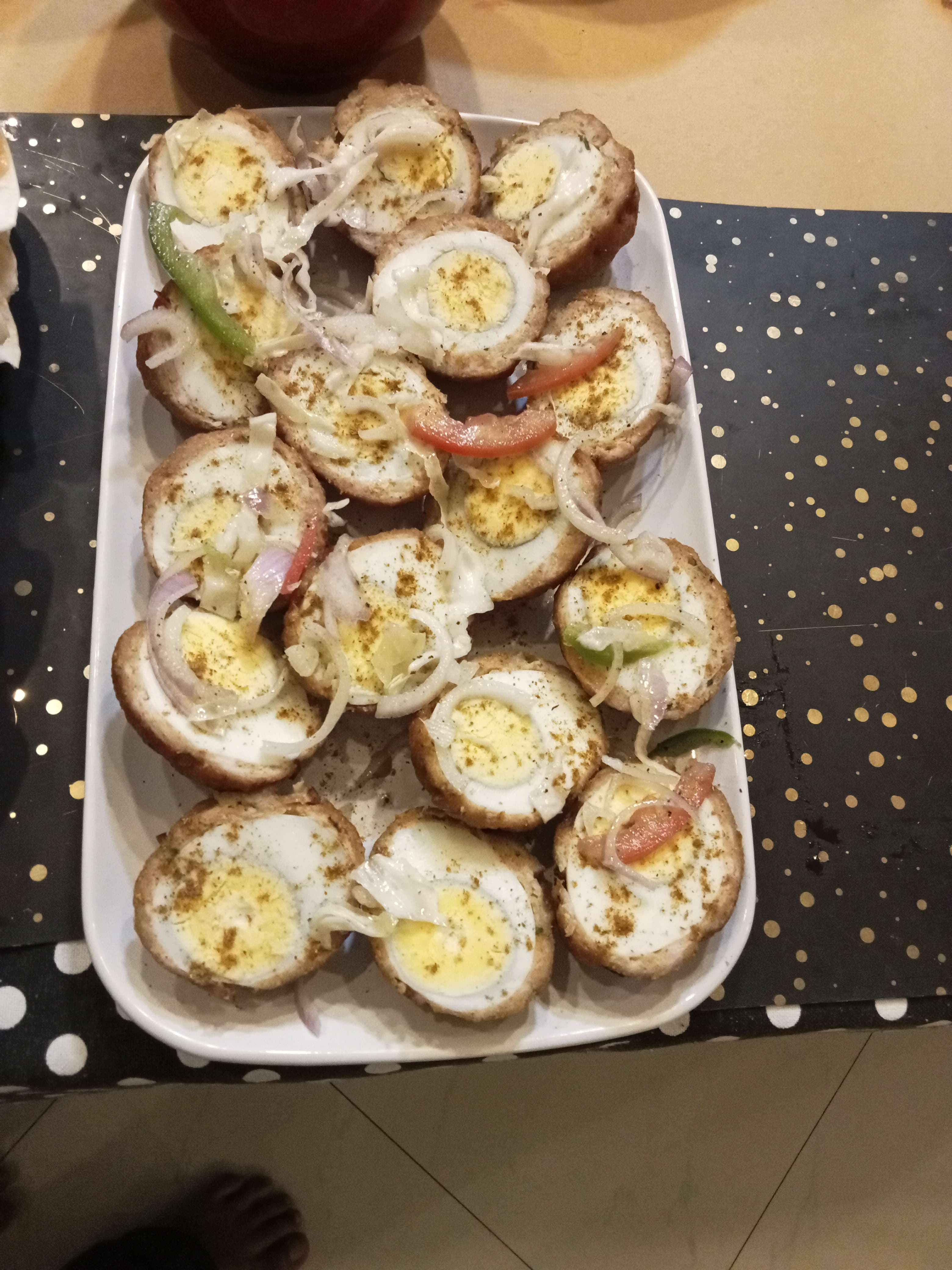 Tasty Scotch Eggs cooked by COOX chefs cooks during occasions parties events at home