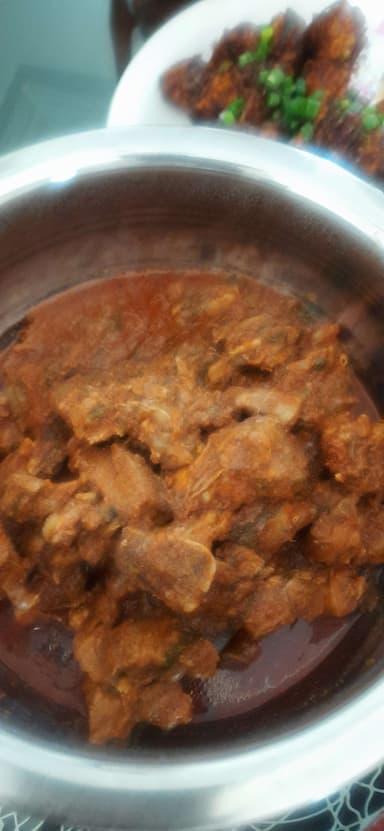 Delicious Mutton Rogan Josh prepared by COOX