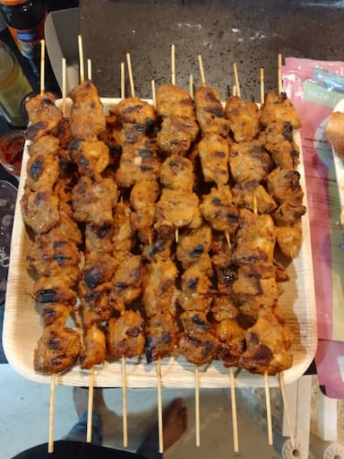 Tasty Thai Chicken Satay cooked by COOX chefs cooks during occasions parties events at home
