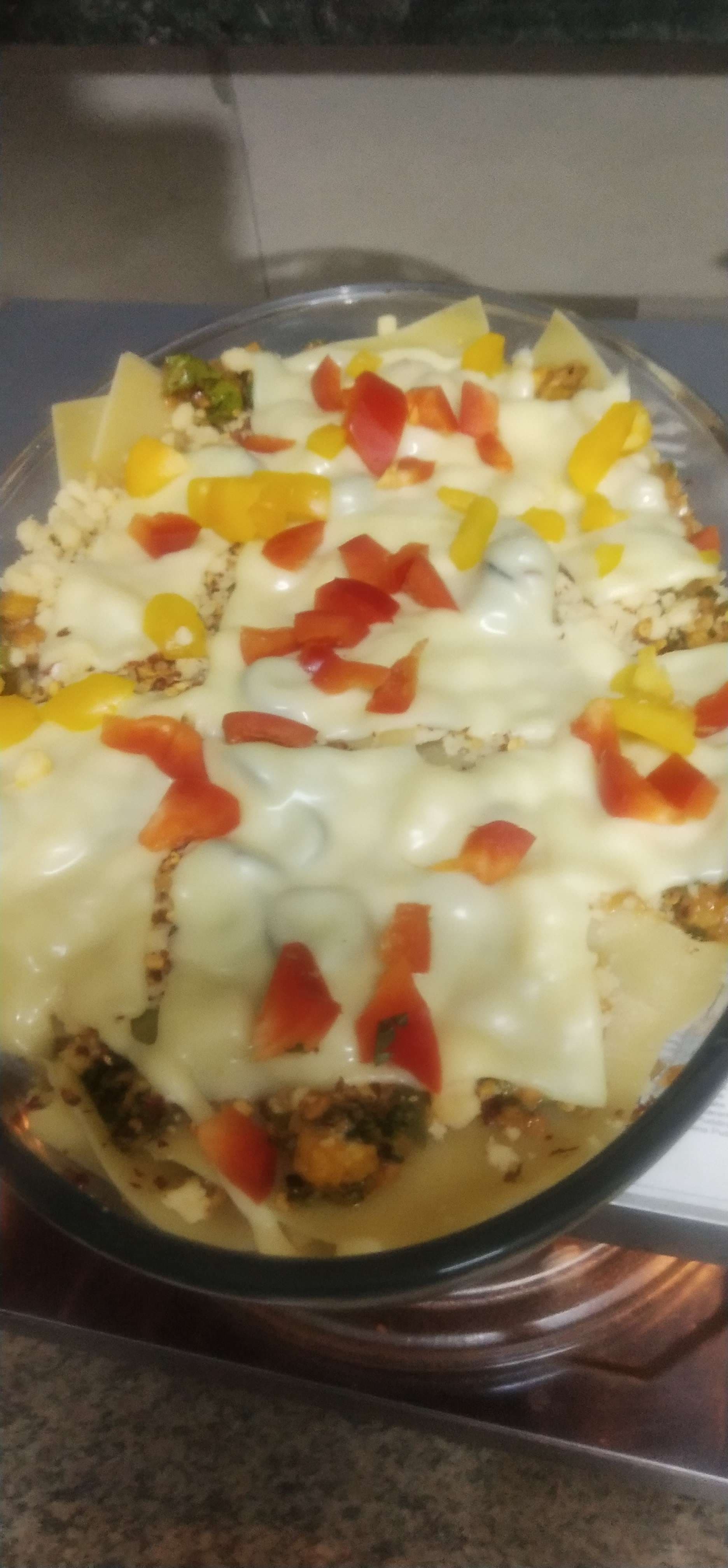Tasty Veg Lasagna cooked by COOX chefs cooks during occasions parties events at home