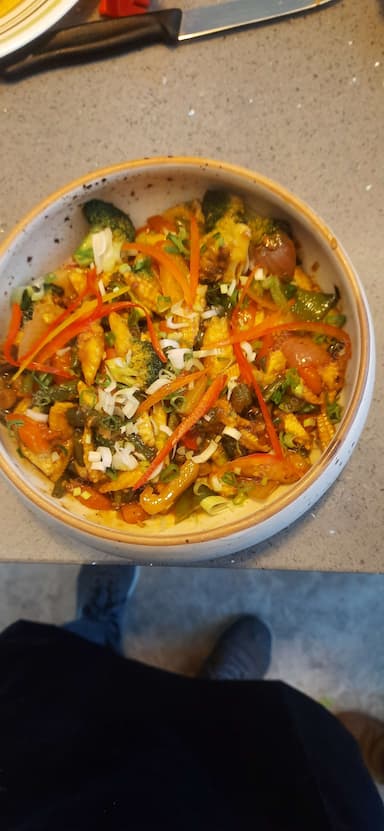 Delicious Vegetable Stir Fry prepared by COOX