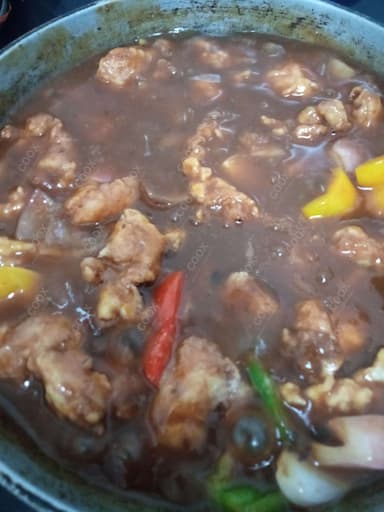 Delicious Chicken in Black Bean Sauce prepared by COOX