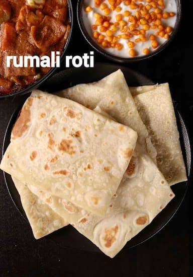Delicious Rumali Rotis prepared by COOX
