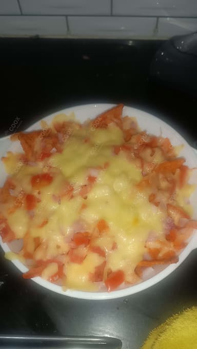 Delicious Cheese Nachos prepared by COOX