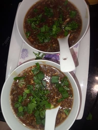 Delicious Chicken Hot & Sour Soup prepared by COOX