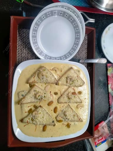 Delicious Shahi Tukda prepared by COOX