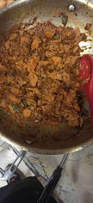 Delicious Kaddu ki Sabzi (Sitafal) prepared by COOX