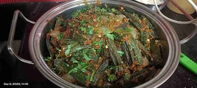 Delicious Bhindi do Pyaza prepared by COOX