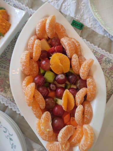 Delicious Fruit Chaat prepared by COOX