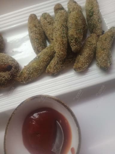 Delicious Veg Fingers prepared by COOX