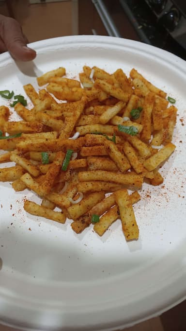 Delicious Peri Peri Fries prepared by COOX