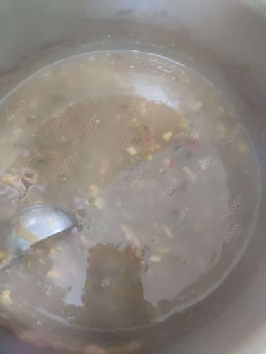 Delicious Chicken Manchow Soup prepared by COOX
