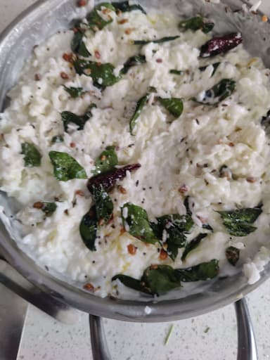 Delicious Curd Rice prepared by COOX
