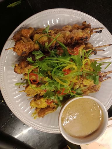 Delicious Thai Chicken Satay prepared by COOX