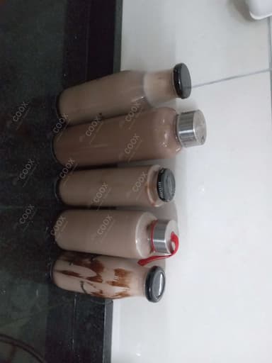 Delicious Chocolate Milkshake prepared by COOX