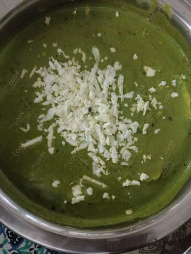 Delicious Palak Paneer prepared by COOX
