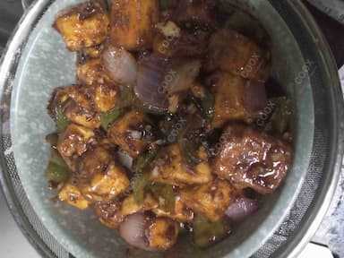 Delicious Chilli Paneer (Dry) prepared by COOX