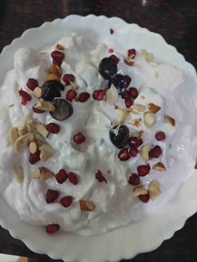 Delicious Fruit Cream prepared by COOX
