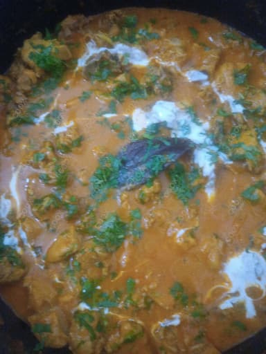 Delicious Butter Chicken prepared by COOX