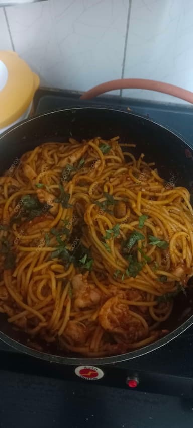 Delicious Chicken Pasta in Red Sauce prepared by COOX