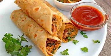 Delicious Mutton Kathi Rolls prepared by COOX