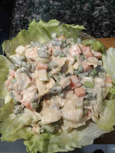 Delicious Russian Salad prepared by COOX