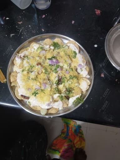 Delicious Papdi Chaat prepared by COOX