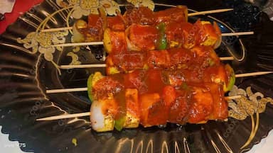 Delicious Paneer Shashlik prepared by COOX