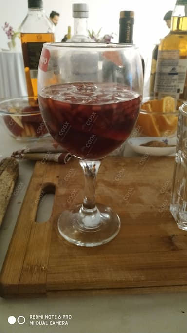 Delicious Red Wine Sangria  prepared by COOX