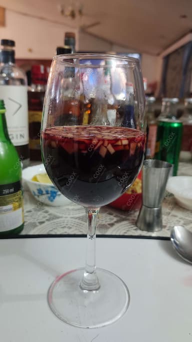 Delicious Red Wine Sangria  prepared by COOX