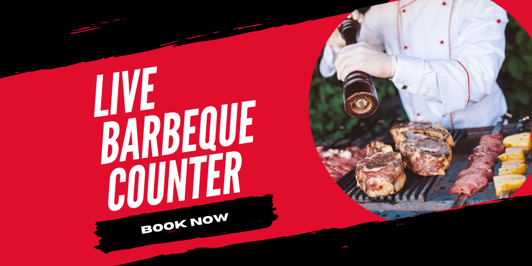 Book cooks chefs for live dosa counter, live barbecue setup, chaat counter, live pasta station for house parties, events at home