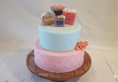 BIRTHDAY PARTY WOMEN CAKE 13