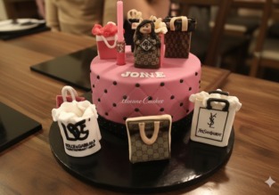 BIRTHDAY PARTY WOMEN CAKE 14