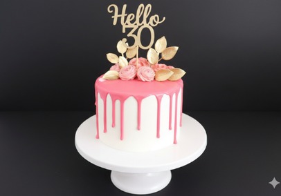 BIRTHDAY PARTY WOMEN CAKE 28