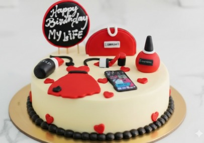 BIRTHDAY PARTY WOMEN CAKE 33