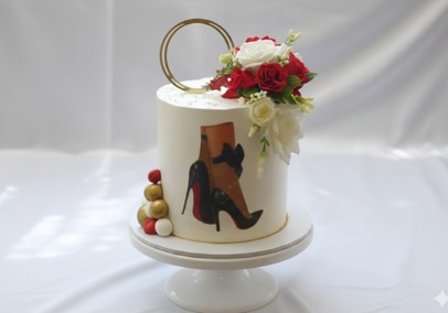 BIRTHDAY PARTY WOMEN CAKE 45