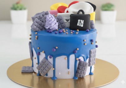 BIRTHDAY PARTY WOMEN CAKE 46