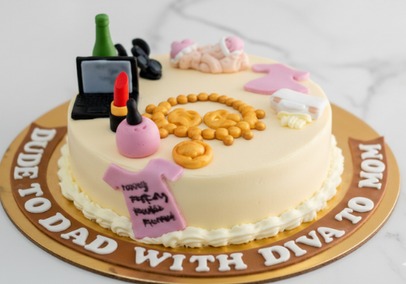 BIRTHDAY PARTY WOMEN CAKE 49