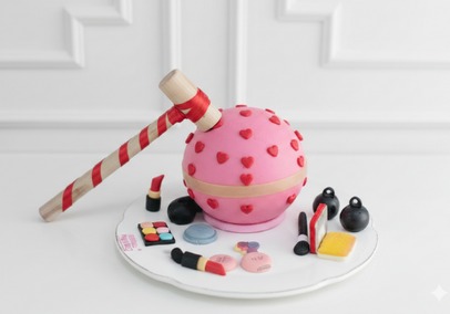 BIRTHDAY PARTY WOMEN CAKE 54