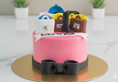 BIRTHDAY PARTY WOMEN CAKE 56