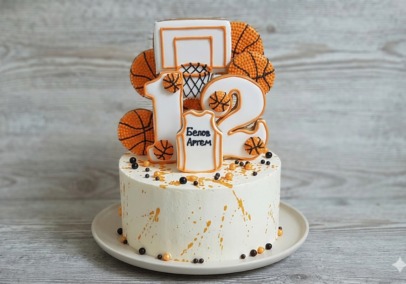 Birthday Party Baby Boy Cake 1