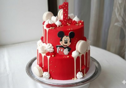 Birthday Party Baby Boy Cake 16