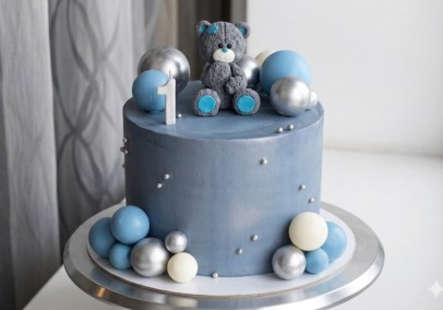 Birthday Party Baby Boy Cake 17