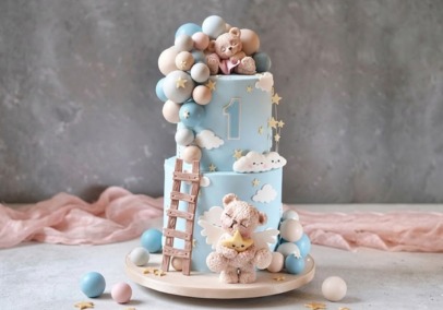 Birthday Party Baby Boy Cake 2