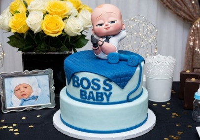 Birthday Party Baby Boy Cake 3