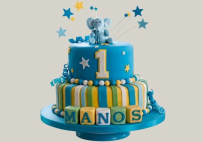 Birthday Party Baby Boy Cake 30